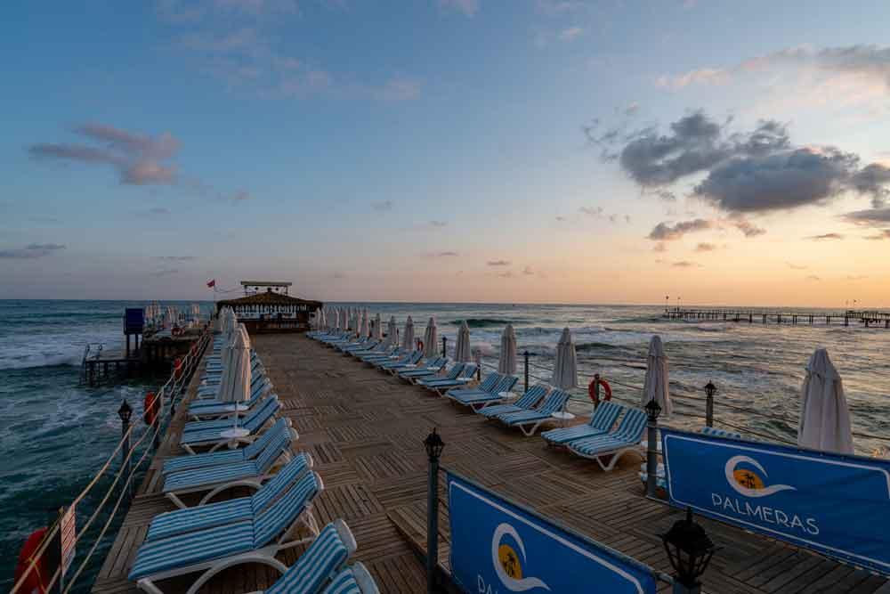 Palmeras Beach Hotel Ultra All Inclusive Konaklı Exteriör bild